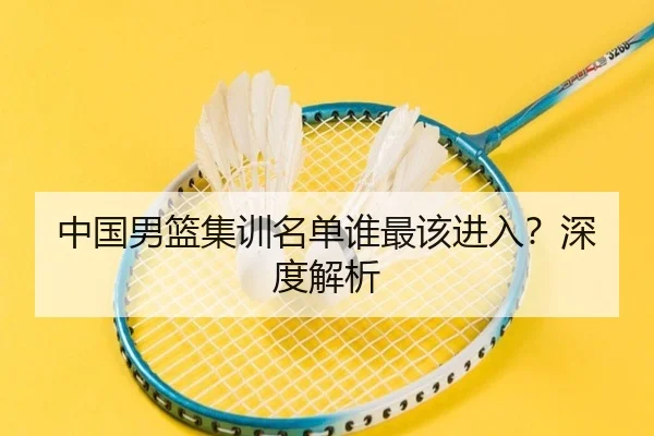 中国男篮集训名单谁最该进入？深度解析